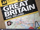 Aa Road Map Of England Ireland Map Stock Photos Ireland Map Stock Images Alamy