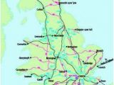 Aa Road Map Of England Travel Information and Maps Of Eastbourne