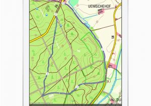 Aa Route Map France topo Gps Germany