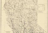 Abandoned Mines California Map Old Mining Map Placer Mining areas In northern California 1932