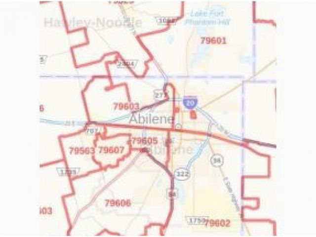 Abilene Texas Zip Code Map Zip Code Maps Secretmuseum