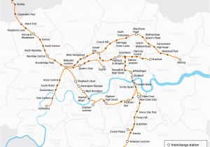 Acton California Map An orange Invasion the Overground Expands