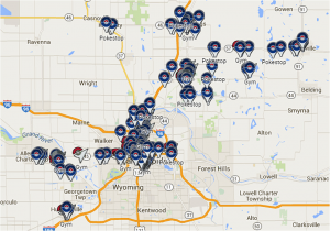 Ada Michigan Map Public Michigan Pokemon Go Map