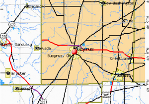 Ada Ohio Map Bucyrus Ohio Oh 44820 Profile Population Maps Real Estate