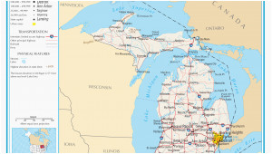 Adrian Michigan Map Michigan Highways Map Secretmuseum