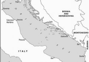 Adriatic Coast Italy Map Map 1 Th E Adriatic Sea Coastal States and Main Ports Download
