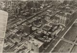 Aerial Maps Michigan An Early Aerial View Of Michigan Ave and Grant Park 1919 Chicago