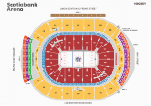 Air Canada Center Map Center Seat Numbers Charts Online