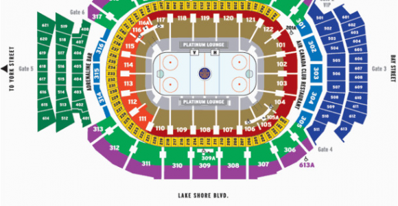 Air Canada Center Seating Map Stadium Seat Numbers Online Charts Collection