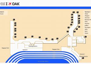 Air Canada Centre Gate Map Airport Terminal Map Oakland International Airport