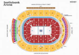 Air Canada Centre Seating Map Center Seat Numbers Charts Online