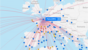 Air Canada Flight Map All Flights Worldwide On A Flight Map Flightconnections Com