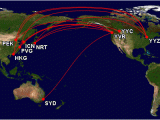 Air Canada Route Map asia Star Alliance Route List Transpacific Wandering Aramean