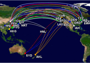 Air Canada Route Maps Star Alliance Route List Transpacific Wandering Aramean