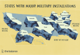 Air force Bases In England Map Major U S Military Bases and Installations