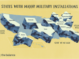 Air force Bases In England Map Major U S Military Bases and Installations