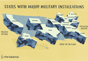 Air force Bases In England Map Major U S Military Bases and Installations