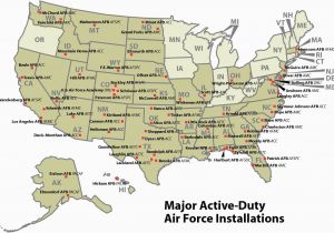 Air force Bases In Europe Map 19 Disclosed Us Military Map