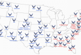 Air force Bases In Georgia Map Air force Bases Map Lovely Williams Air force Base Maps Directions