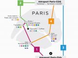 Air France Destinations Map Line 2 From Roissy Cdg to Paris tour Eiffel