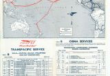Air France Flight Map Route Map and Schedules 1940 Pan American World Airways