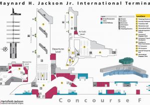 Airport In atlanta Georgia Map atlanta Airport Map Delta Unique atlanta atl for Hartsfield Jackson