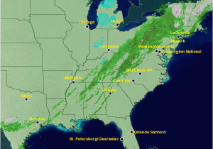 Airport In atlanta Georgia Map Piedmont Triad International Airport Gso