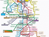 Airport In Barcelona Spain Map Colour Barcelona Metro Map In English Download Print Pdf