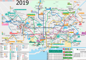 Airport In Barcelona Spain Map Metro Map Of Barcelona 2019 the Best