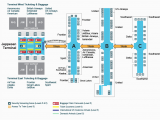 Airport Map Of France A Look Inside the Terminal and Concourses at Denver