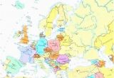 Airports In Europe Map Map Europe Major Cities Pergoladach Co
