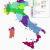 Airports In Italy Map Linguistic Map Of Italy Maps Italy Map Map Of Italy Regions