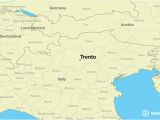 Airports In northern Italy On Map where is Trento Italy Trento Trentino south Tyrol Map