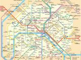 Airports In Paris France Map Plan Der Pariser Metro Paris Metroplan Metronetz Map