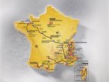 Ajaccio France Map tour De France 2013