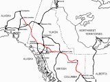 Alaska Canada Highway Map Alaska Highway Wikipedia Wolna Encyklopedia