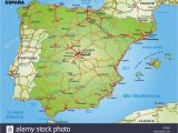 Albacete Spain Map Map Od Spain Stockfotos Map Od Spain Bilder Alamy