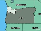 Albany oregon Zip Code Map where is area Code 541 Map Of area Code 541 Eugene or area Code