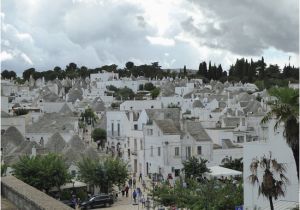 Alberobello Italy Map Blick Von Oben Auf Die Trulli Stadt Picture Of I Trulli Di