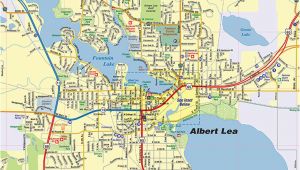 Albert Lea Minnesota Map Albert Lea Mn Map Interactive Map town Square Publications