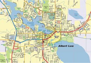 Albert Lea Minnesota Map Albert Lea Mn Map Interactive Map town Square Publications