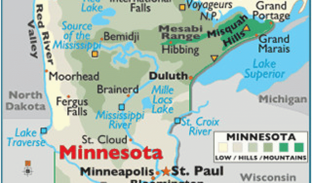 Albert Lea Minnesota Map Minnesota Latitude Longitude Absolute and