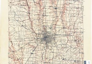 Alexandria Ohio Map Ohio Historical topographic Maps Perry Castaa Eda Map Collection