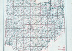 Alexandria Ohio Map Ohio Historical topographic Maps Perry Castaa Eda Map Collection