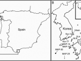 Algeciras Spain Map Map Showing Collecting Localities In A Spain with the Vigo and