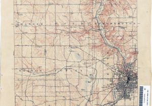 Allen County Ohio Map Ohio Historical topographic Maps Perry Castaa Eda Map Collection