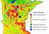 Allergy Map Minnesota Ground Water Contamination Susceptibility In Minnesota Map Via the