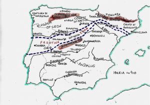 Alora Spain Map Castles In Spain History