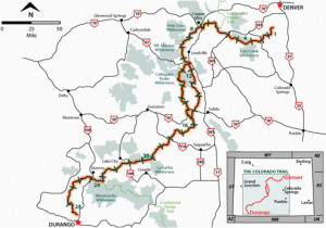 Alpine Loop Colorado Map Planning A Trip On the Colorado Trail Overview to Do Eat See