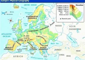 Alps Map Of Europe Physical Map Europe Climatejourney org